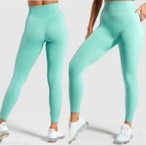 Gymshark Ultra Seamless Legging - Green Size X-Small